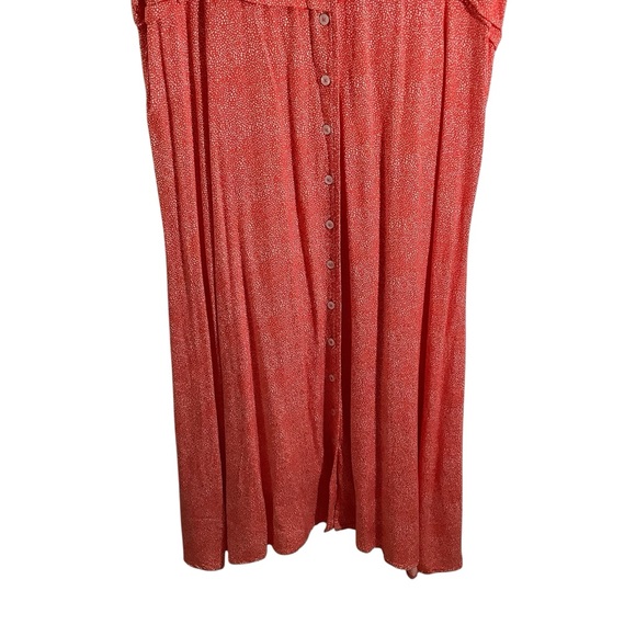 Able Coral V-Neck Midi Sundress with Dolman Sleeves - Picture 3 of 9